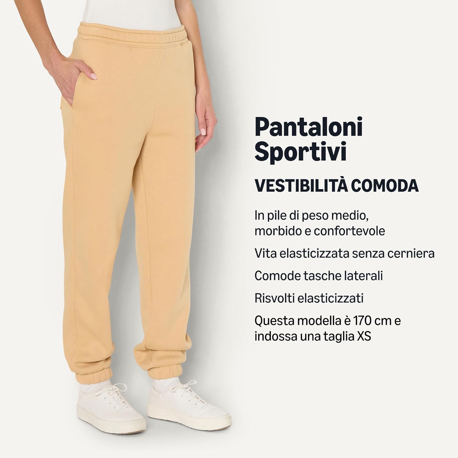 Thumbnail 2 de Amazon Essentials donna jogger a vita alta con vestibilità rilassata (in felpa spazzolata interna)