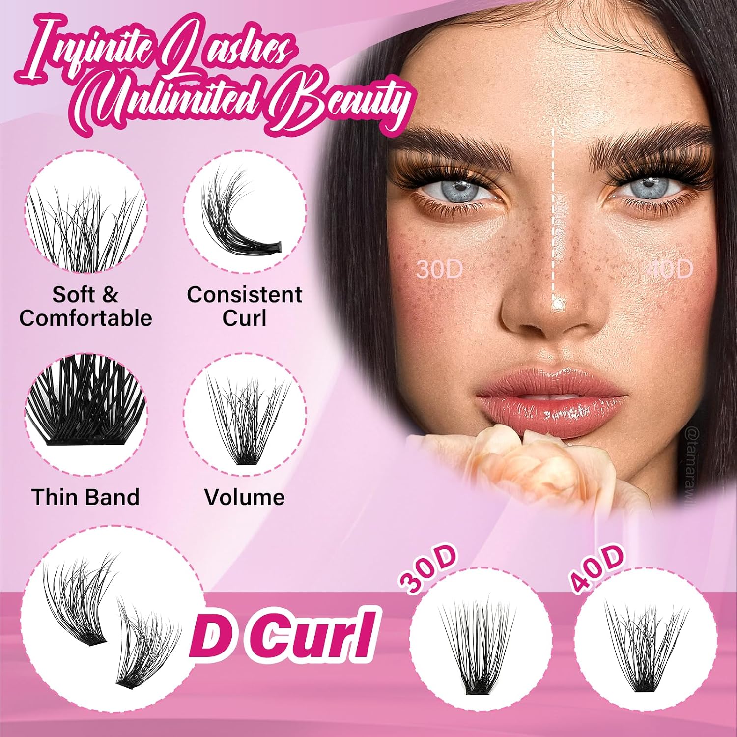 Thumbnail 2 de PRO LASHBEAUTY DIY Wimpernverlängerungsset 240 Stück 💄
