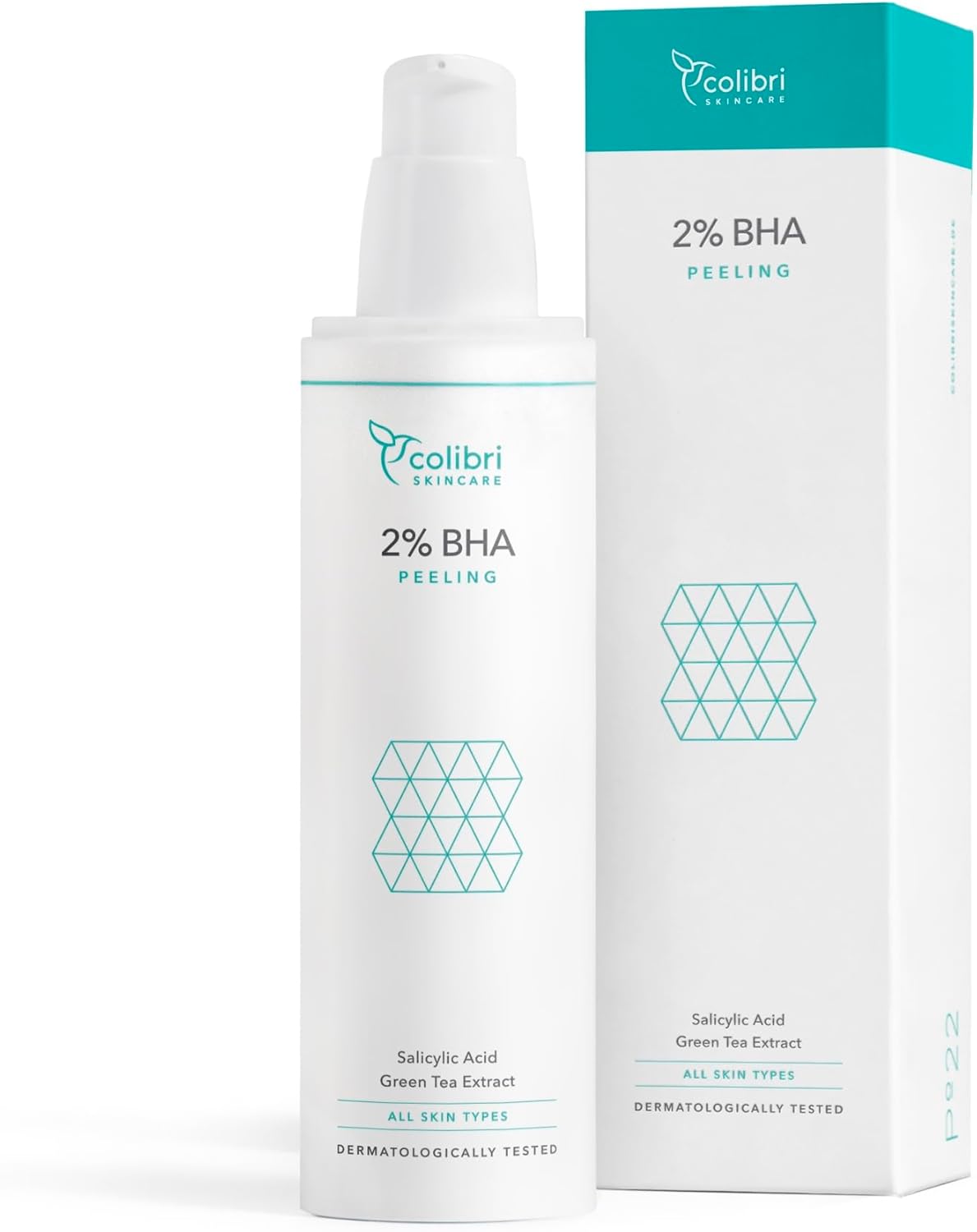 colibri skincare 2% BHA PEELING – Gel exfoliant à l’acide salicylique (100 ml)