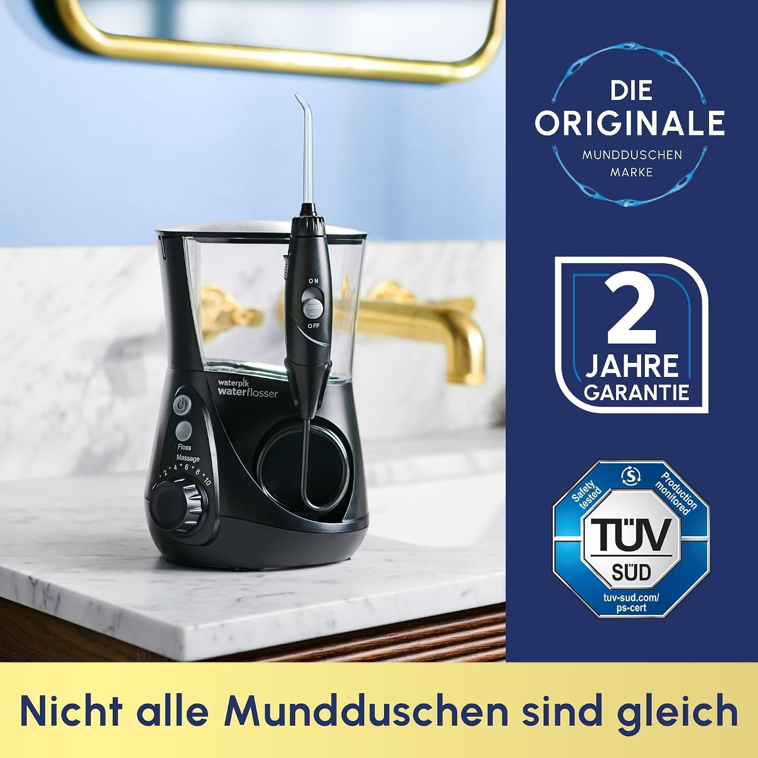 Thumbnail 5 de Waterpik Professional Water Flosser Munddusche mit 6 Aufsätzen