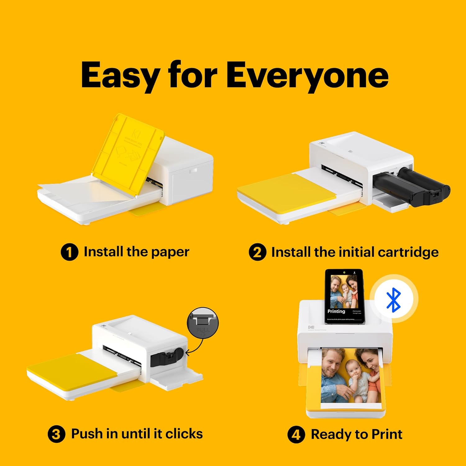 Thumbnail 4 de KODAK Dock Plus 4PASS instant photo printer 10×15 cm