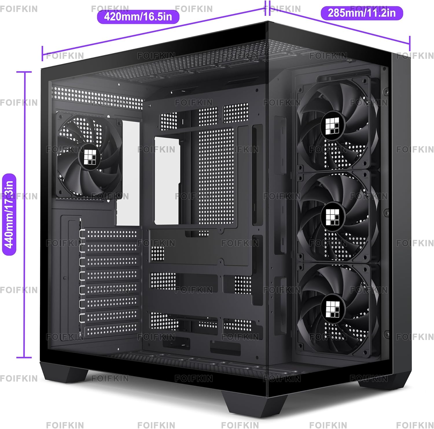 Thumbnail 5 de FOIFKIN F300 case PC gaming 270°