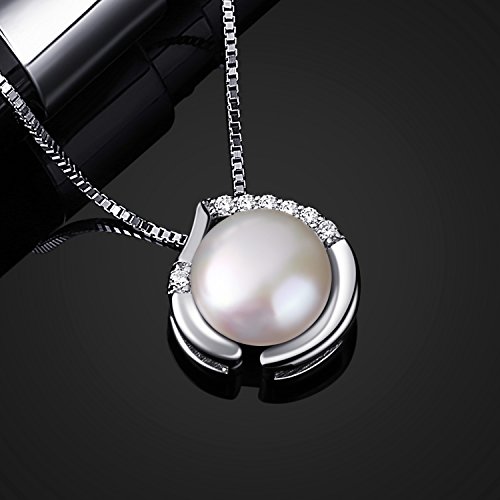 Thumbnail 6 de B.Catcher Collar de Perlas de Agua Dulce en Plata de Ley 925, 8 mm, 45 cm