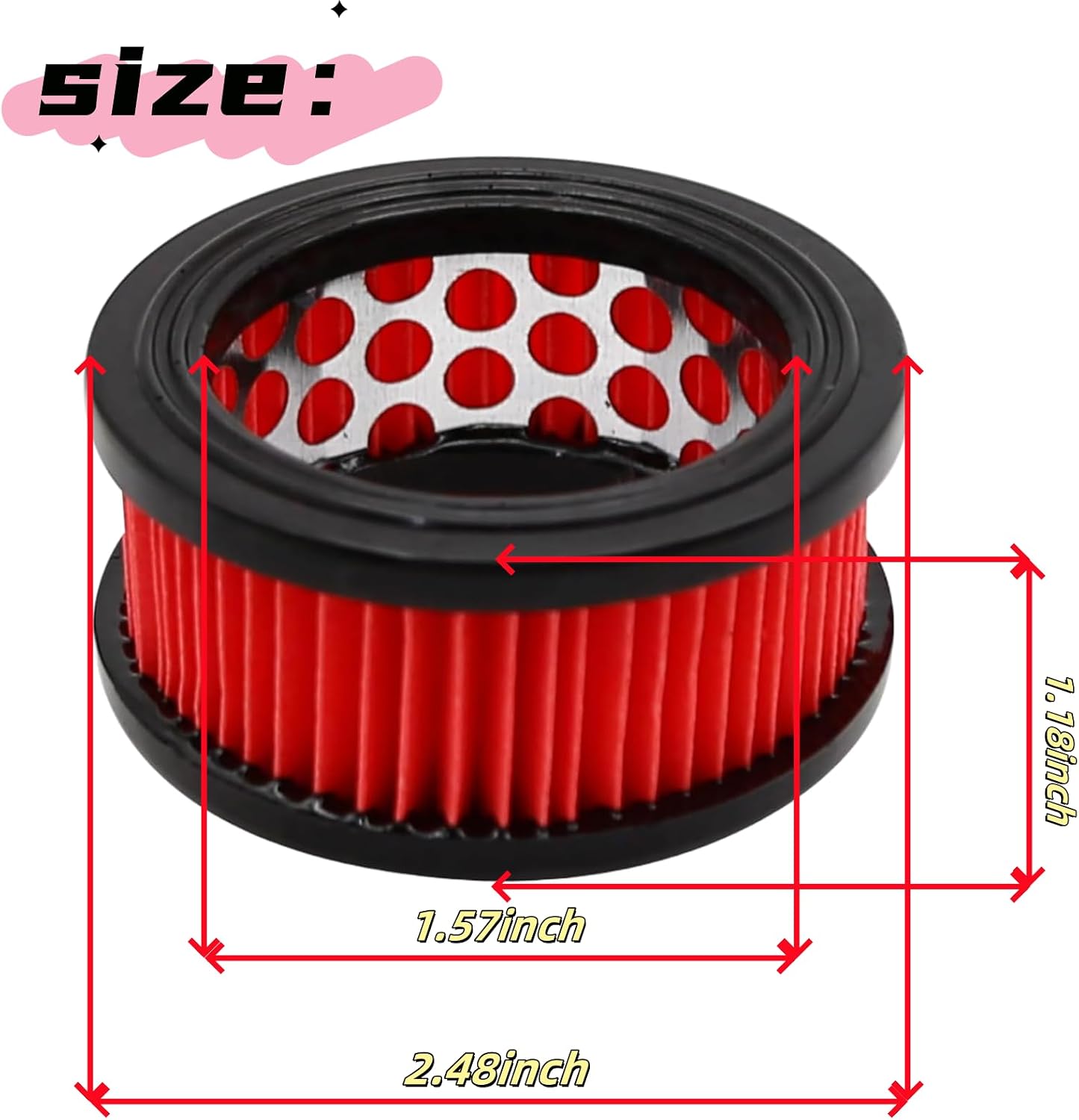 Detalle 2 de CS400 chainsaw air filter tune-up kit
