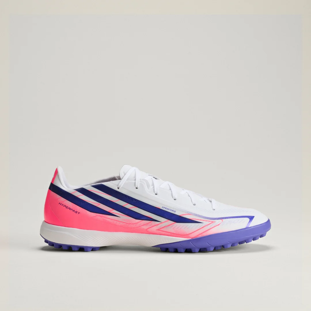 Detalle de Adidas Bota de fútbol F50 Hyperfast League moqueta - Blanco