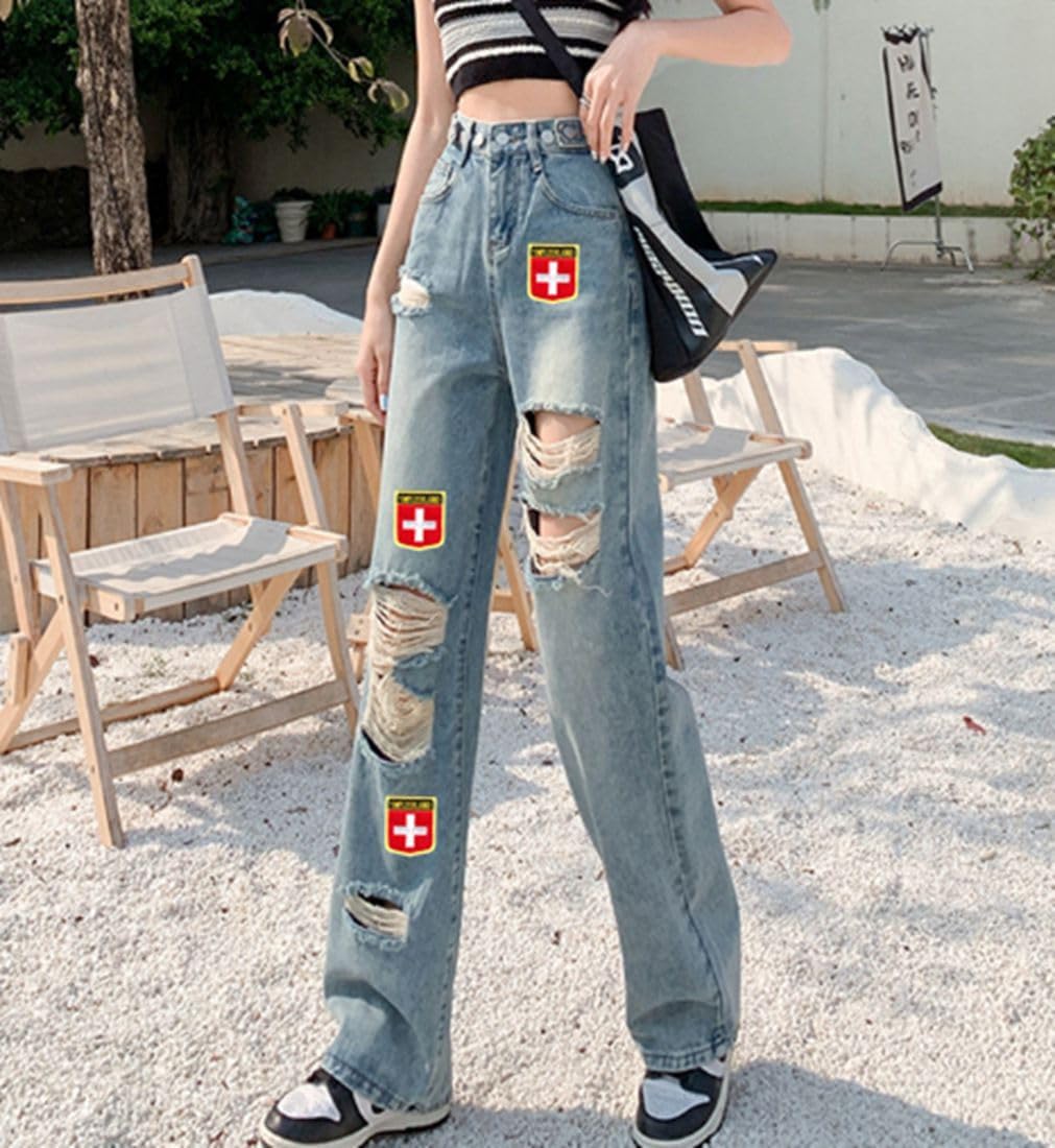 Thumbnail 6 de Uijokdef Switzerland Flag Patch, 2.76 x 2.36 in