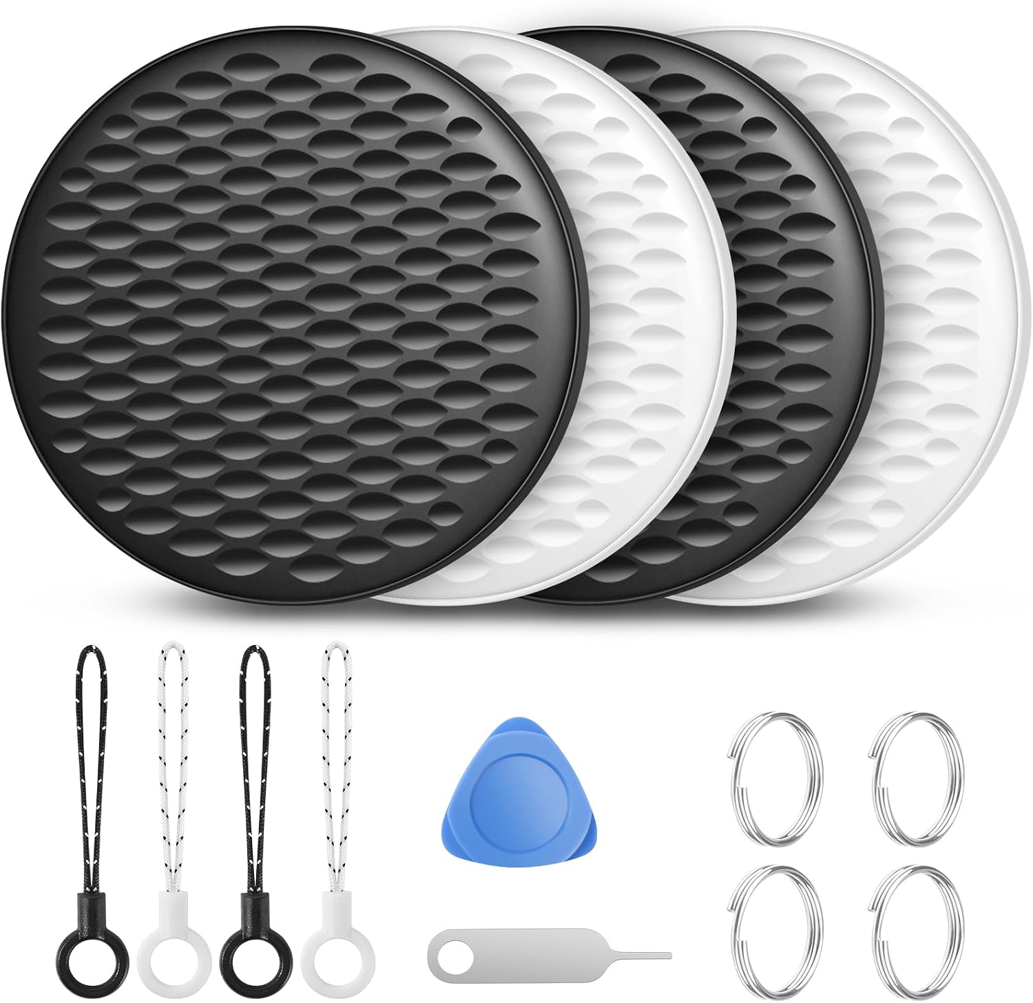 Detalle de Air Tracker Tags 4-Pack Bluetooth Tracker for Apple Find My