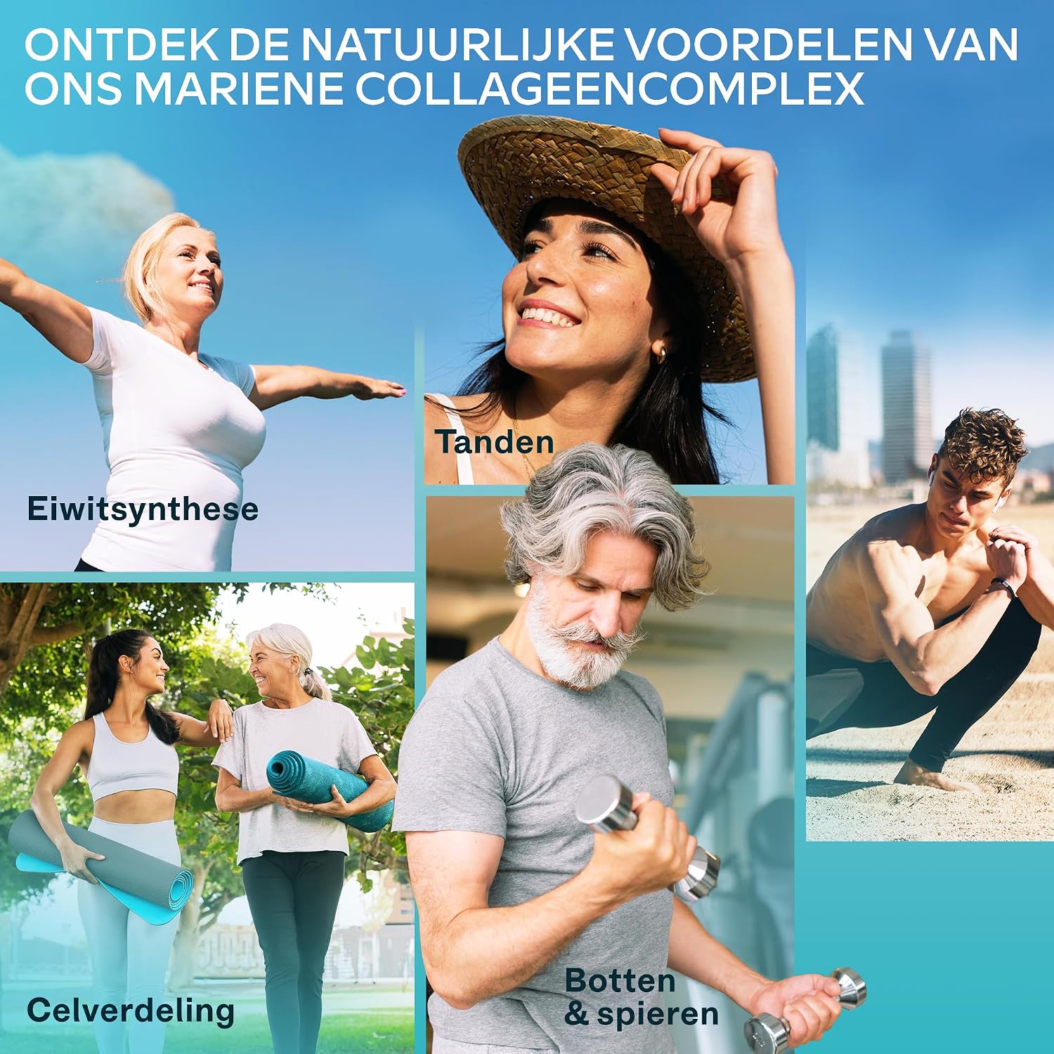 Thumbnail 2 de AAVALABS marine collageencapsules met 1.425 mg collageen, magnesium en hyaluronzuur