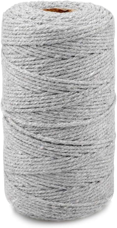 Thumbnail 4 de jijAcraft 3mm Black Cotton String Twine – 200m (656ft) for DIY, Macrame, Gift Wrapping and Garden Use