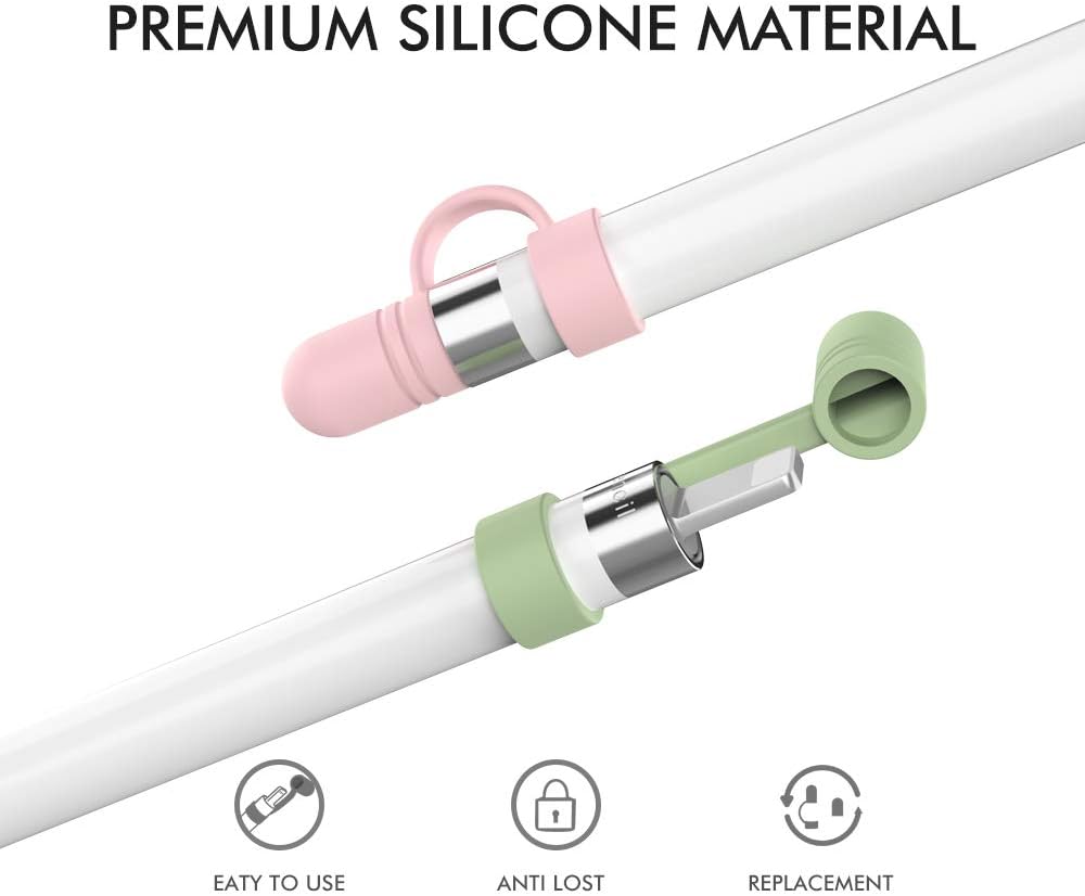 Detalle 2 de AhaStyle Apple Pencil Cap Covers, 3-Pack