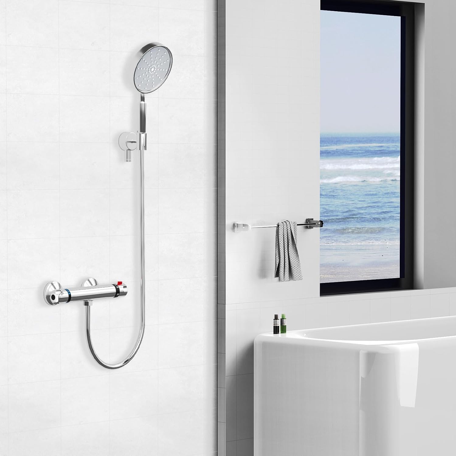 Detalle 2 de Thermostatic Bath Shower Mixer Tap 1.0L