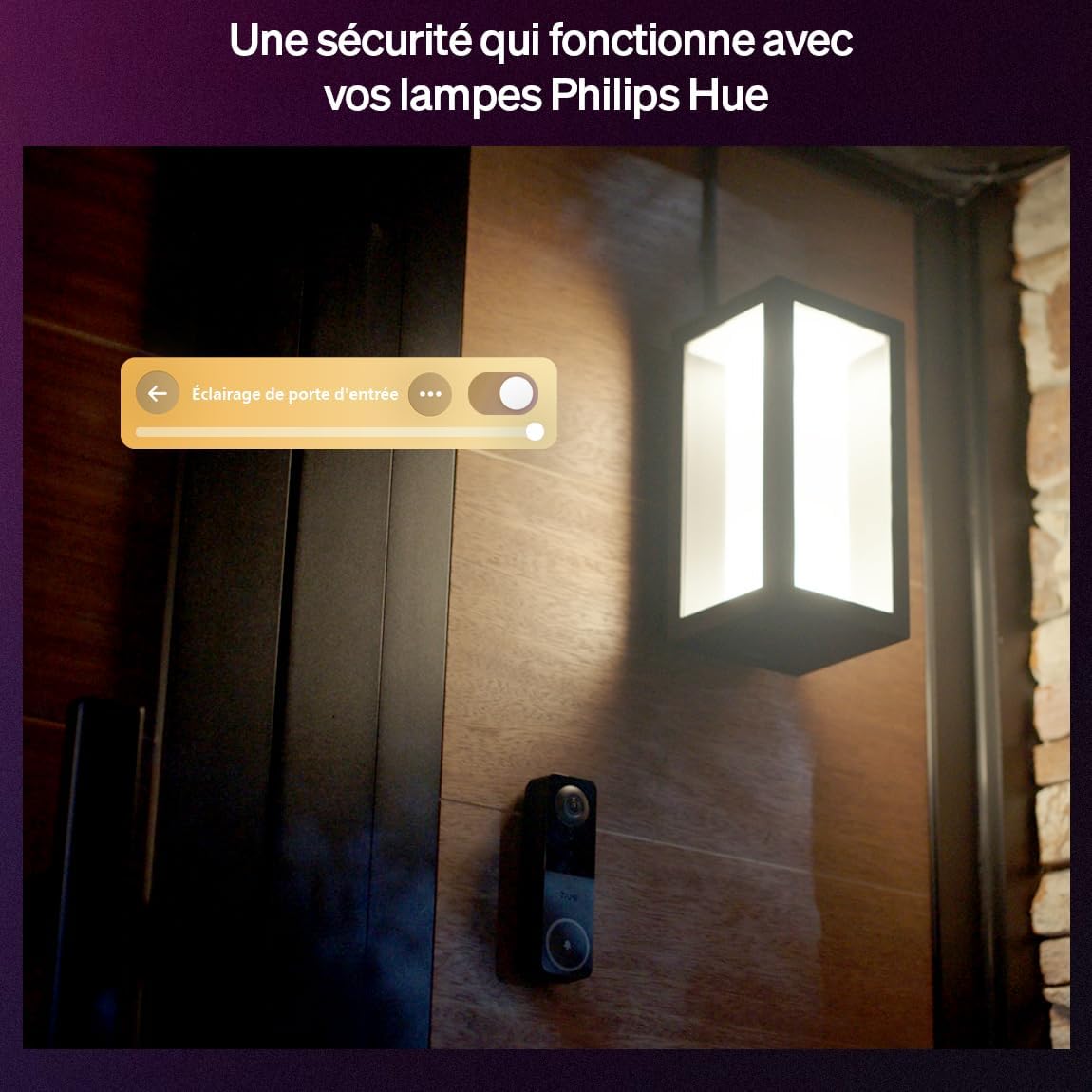 Detalle de Philips Hue Secure sonnette vidéo 2K