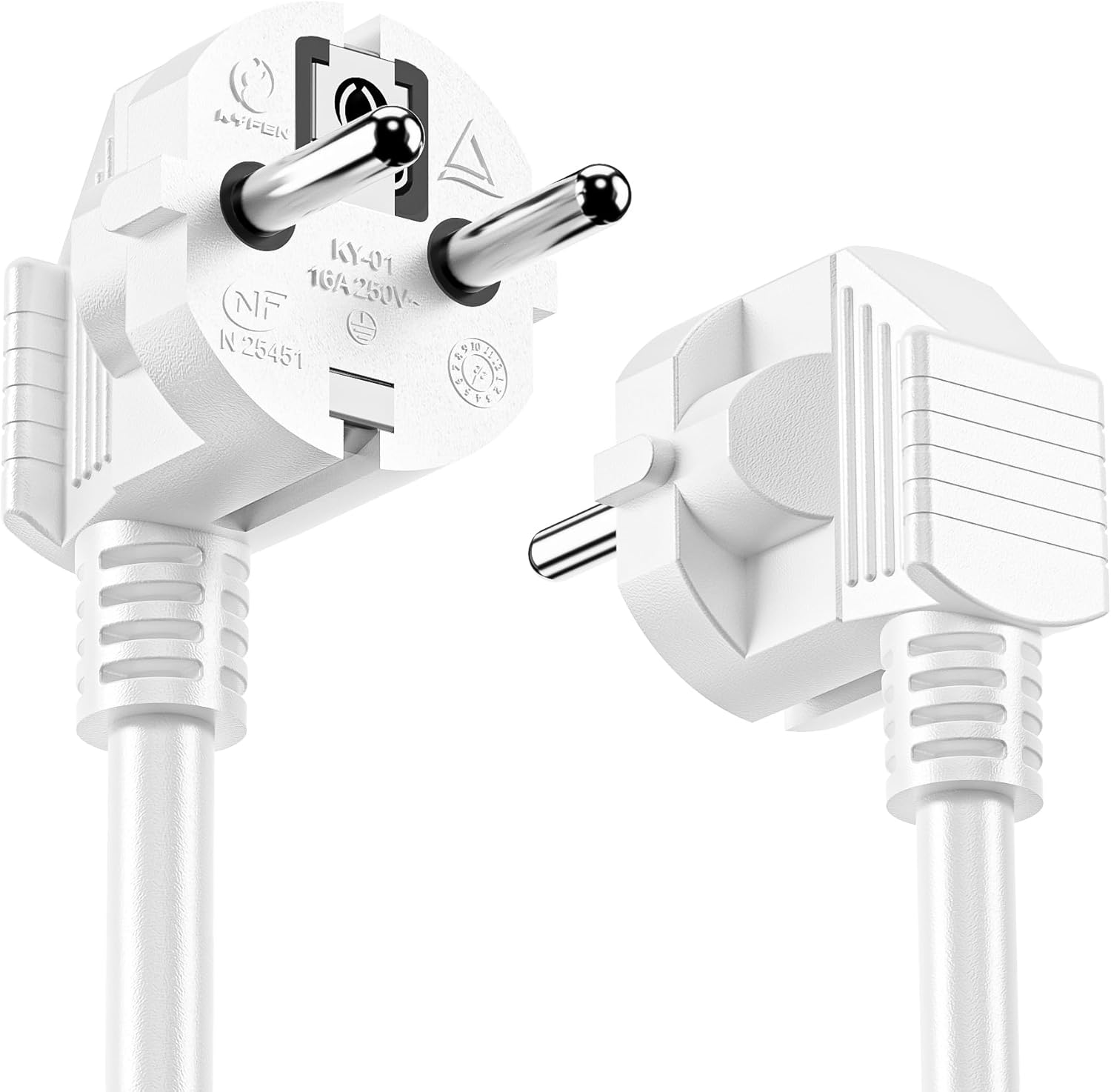 Thumbnail 1 de Realmade 5-fach Steckdosenleiste mit Save Energy-Schalter, 5 m Kabel, weiß