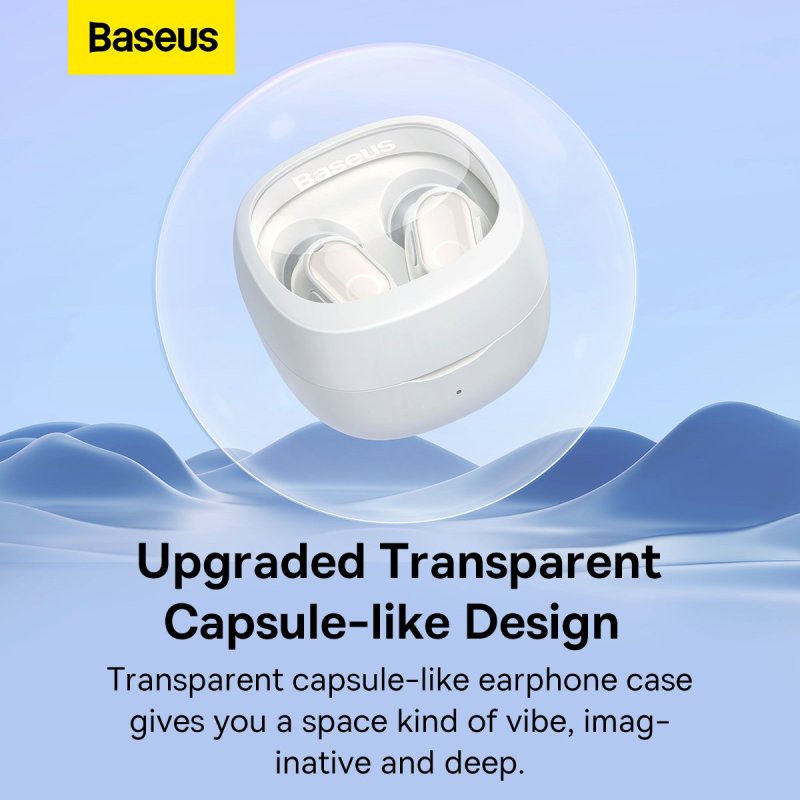 Thumbnail 1 de Baseus Bowie WM02 auriculares TWS inalámbricos blanco crema