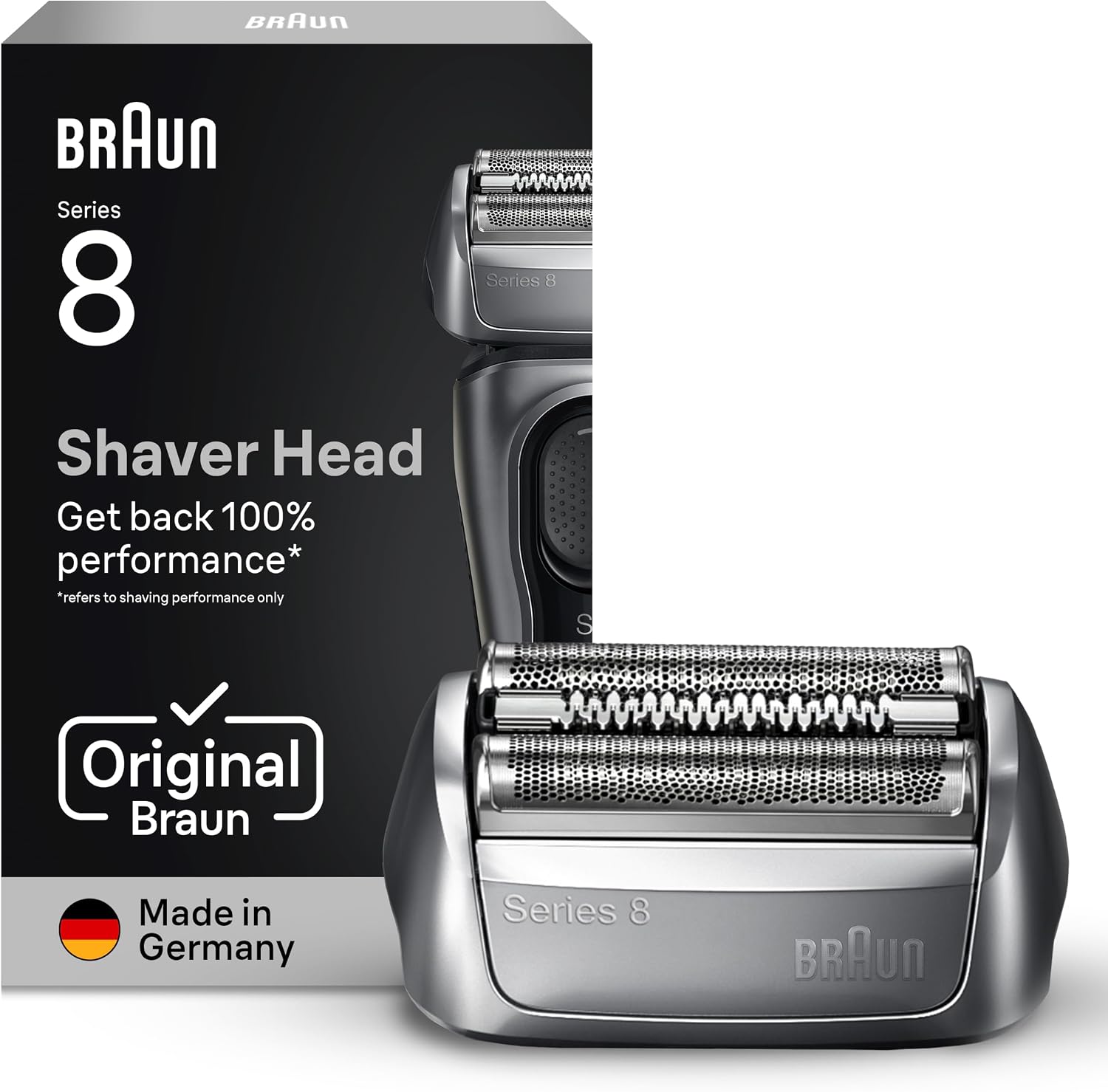 Detalle de Braun Serie 8 83M testina originale 4+1