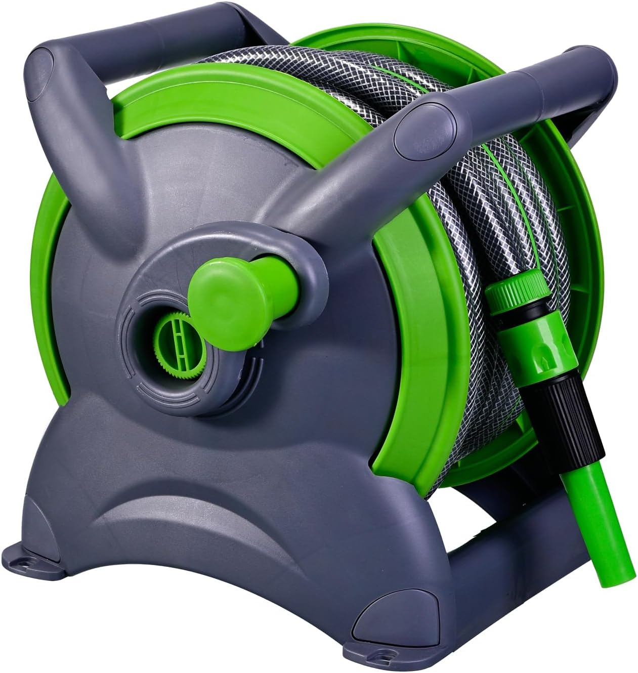 Thumbnail 6 de Garden Hose Reel 20M (Ø 15 mm) with 7-Function Nozzle and 180° Bracket