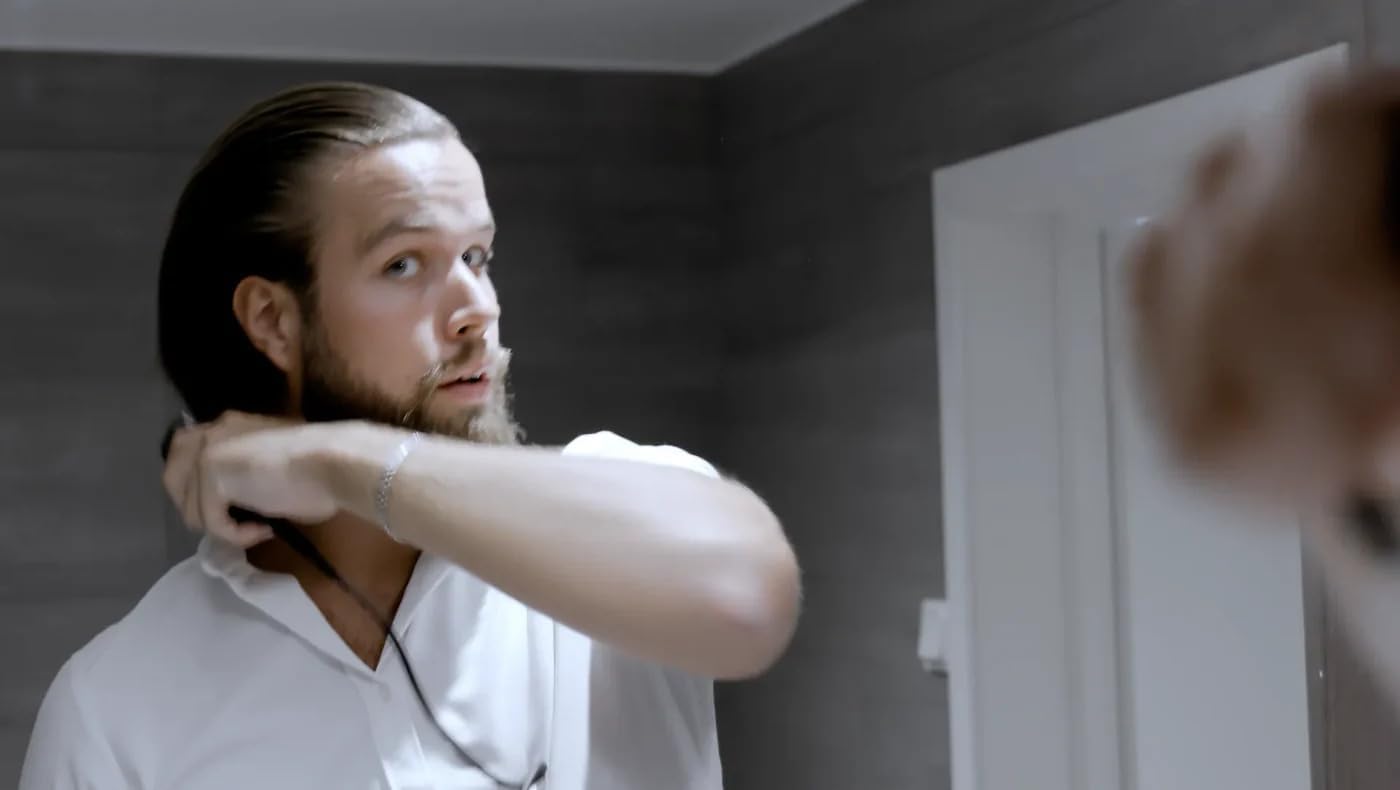 Detalle 2 de Odenson Beard Straightener baardstijlborstel met keramisch verwarmingsoppervlak