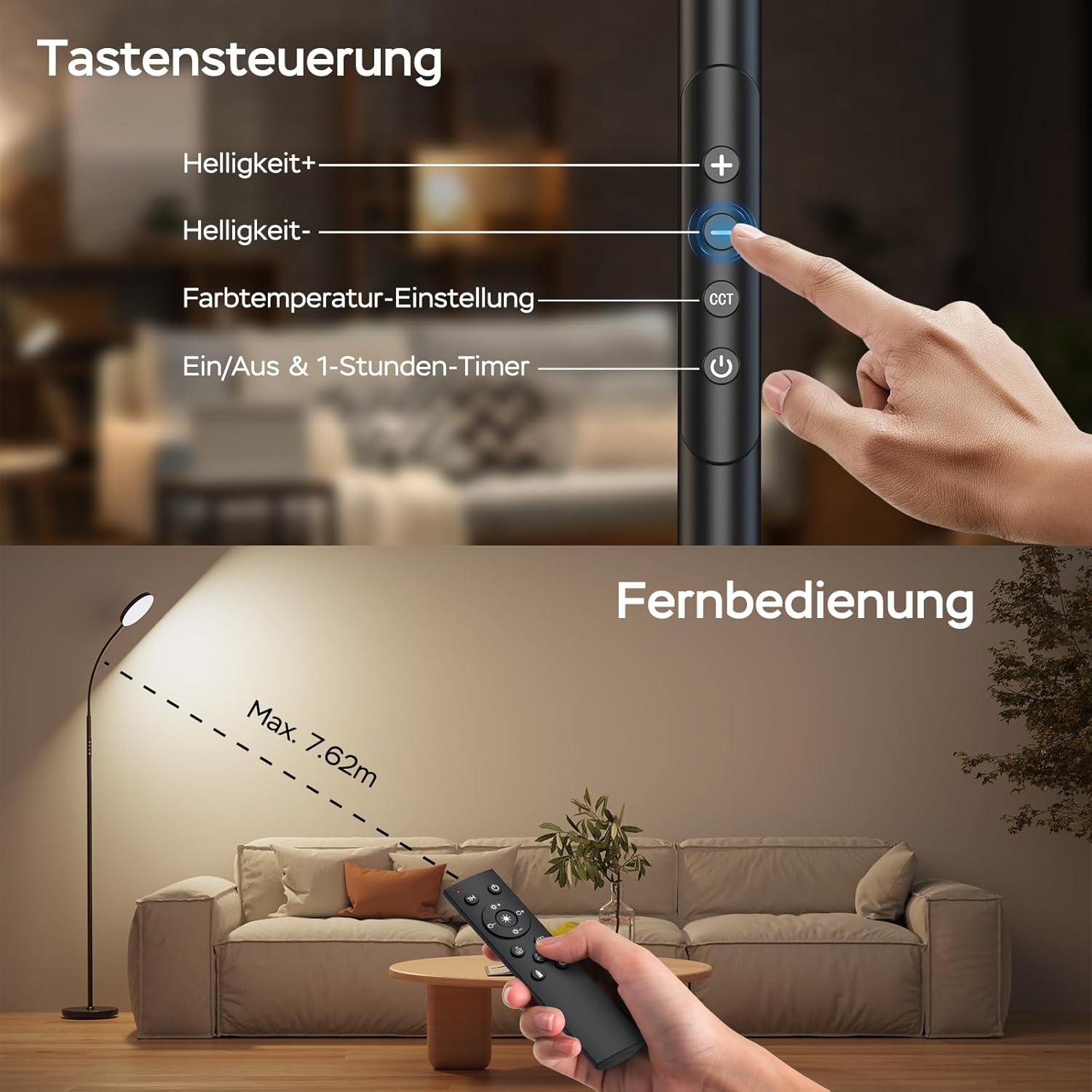 Thumbnail 2 de ANTENLICHT NOVA Stehlampe LED 18W