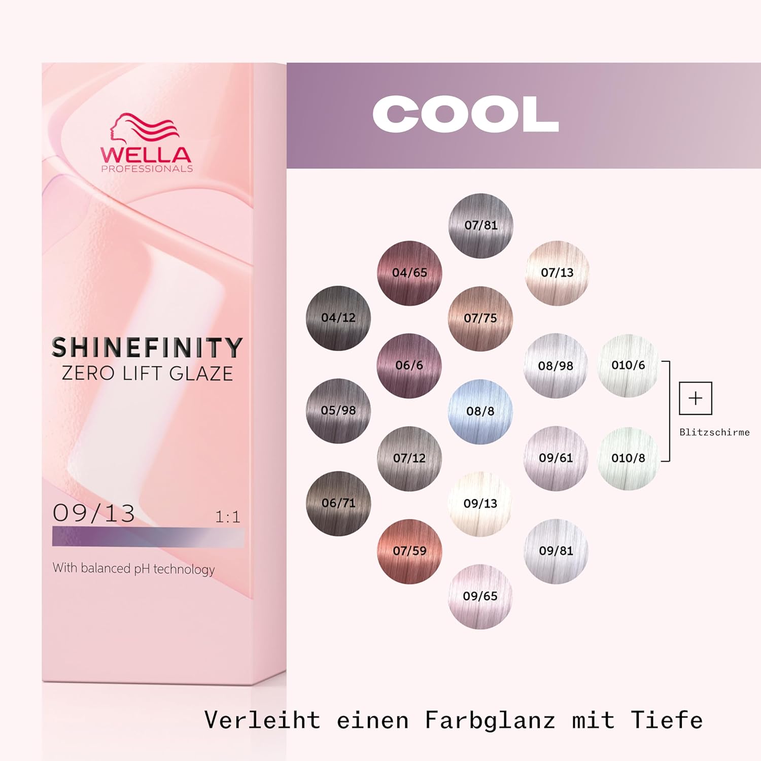 Thumbnail 4 de Wella Professionals Shinefinity Glaze demi-permanente pH-neutrale Tönung 09/13 Cool Toffee Milk (60 ml)