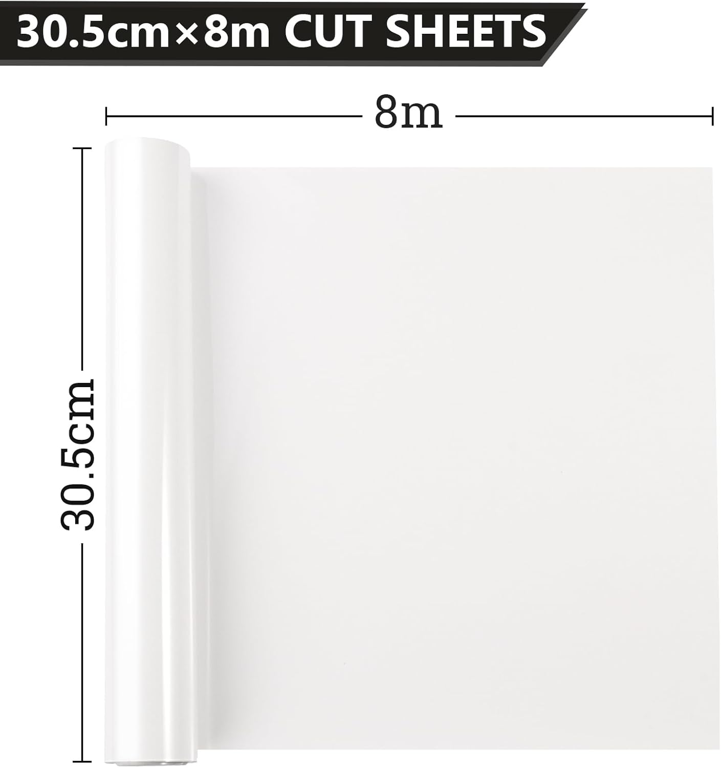 Thumbnail 1 de NANAPLUMS Plotterfolie Textil 8 m 👕