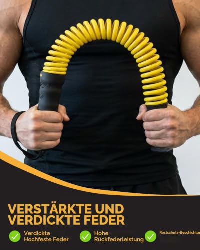 Detalle de GUUG Battle Rope Ohne Seil – Seilloses Training für Zuhause
