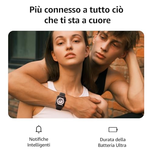 Detalle de AcclaFit Smartwatch Uomo Donna 1.85": 140+ modalità, Chiamate Bluetooth e Monitoraggio salute IP68
