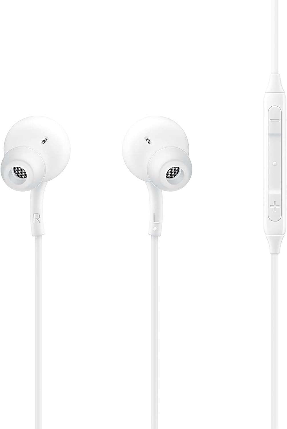 Detalle 2 de Samsung Type-C Earphones EO-IC100 mit AKG-Sound – Zwei-Wege-Lautsprecher, Gewebekabel, USB-C, Weiß