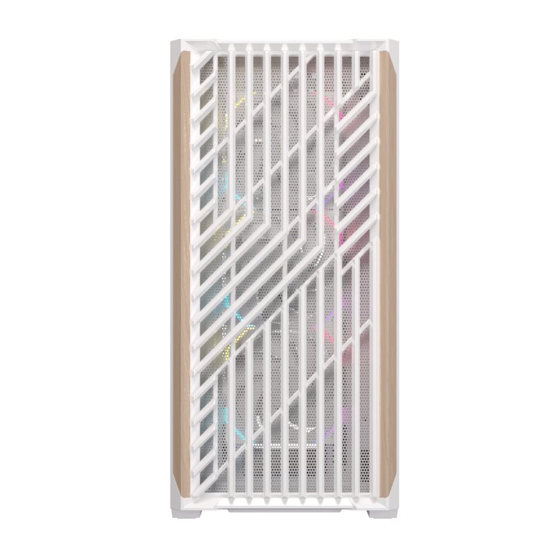 Thumbnail 2 de Einarex PULSE P800 RGB Blanco: Torre ATX con 13 ventiladores y panel de vidrio templado