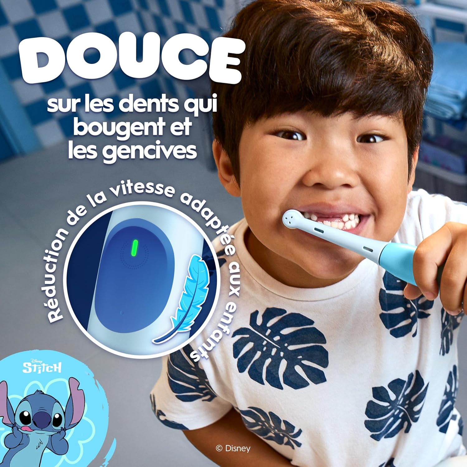 Detalle 2 de Oral-B iO Kids Stitch 6 ans 🪥