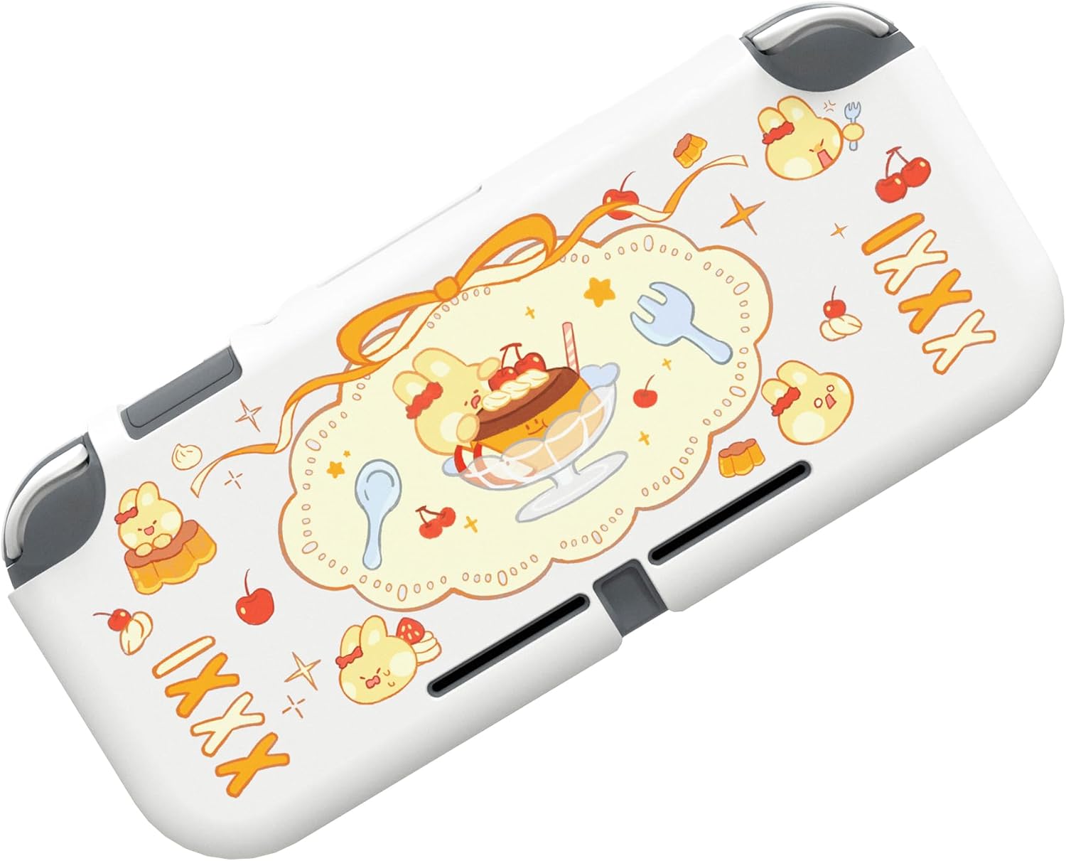 Thumbnail 5 de playvital Custom Protective Case for Nintendo Switch Lite – Soft TPU Slim Cover (Pudding Rabbit)