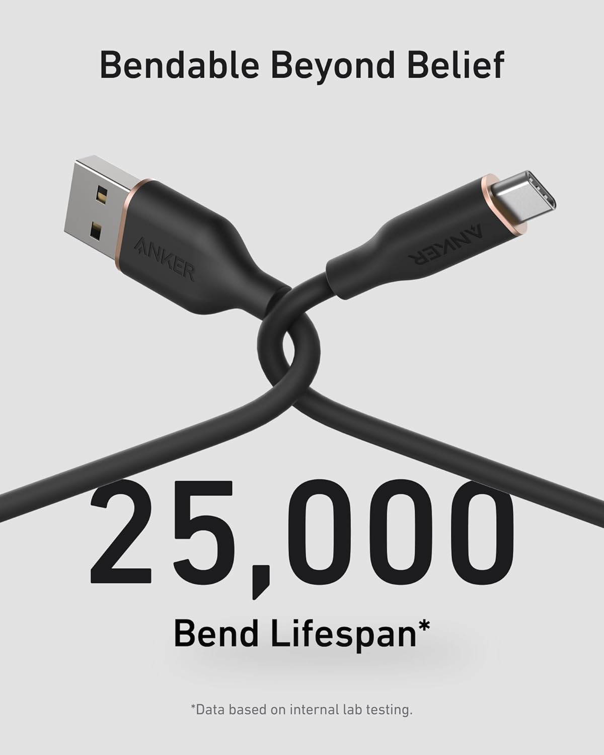 Thumbnail 3 de Anker Type C Cable 3 ft 🔌