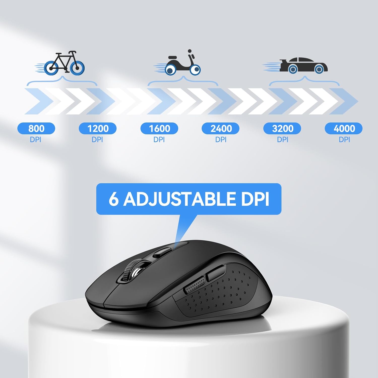 Thumbnail 2 de TECKNET Bluetooth Mouse 4000DPI