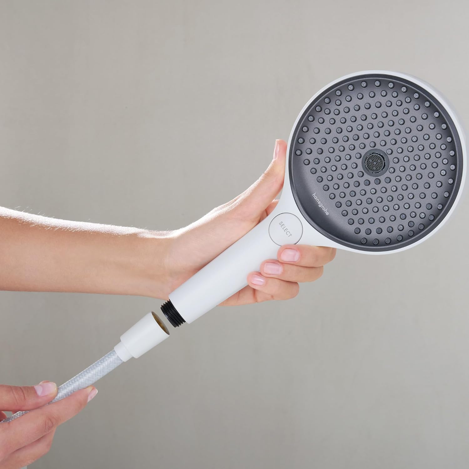 Thumbnail 6 de hansgrohe Designflex – tekstylny wąż prysznicowy 2 m, biały matowy, z ochroną przed załamaniem