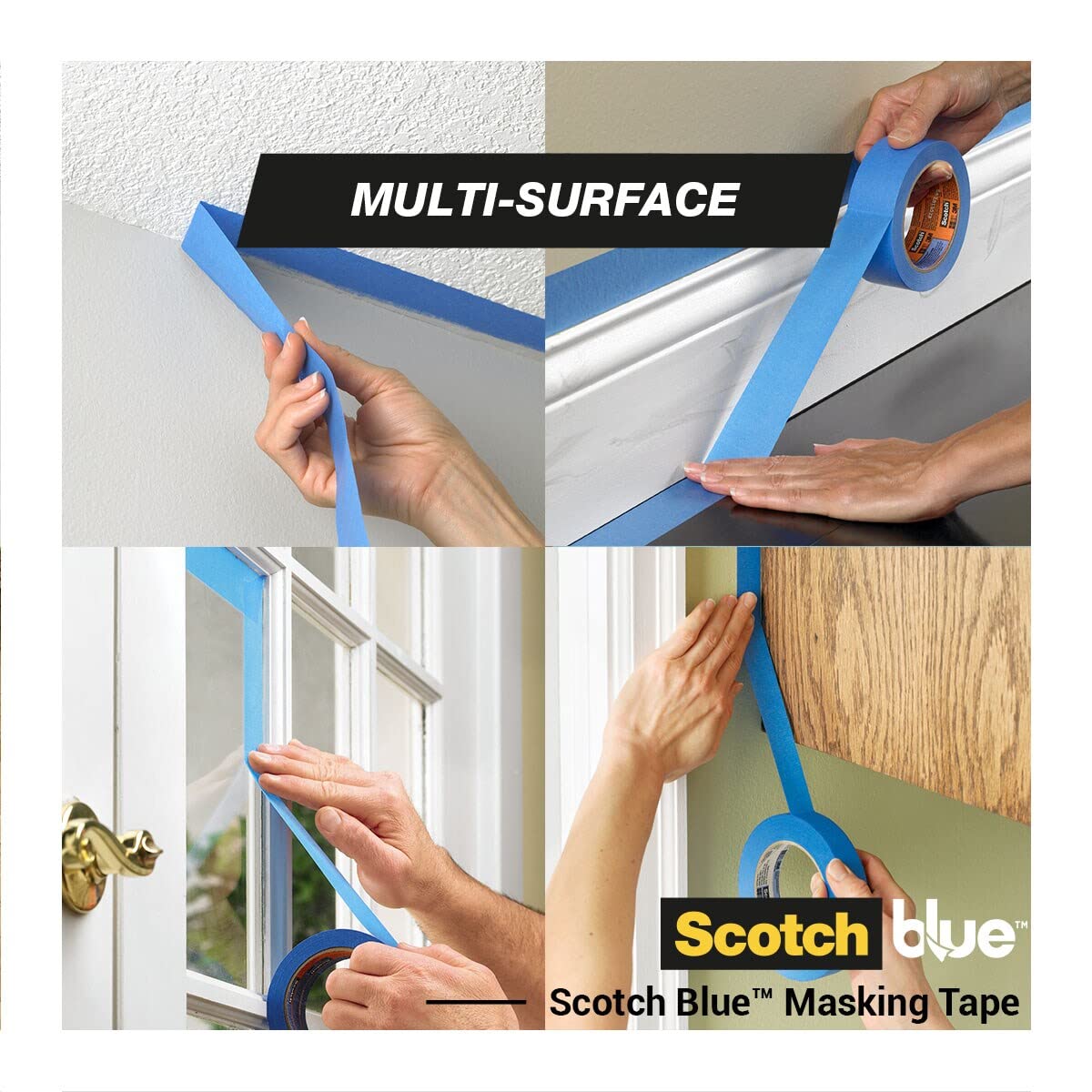 Thumbnail 4 de ScotchBlue Ruban de Masquage Multi-Surfaces 48 mm x 41 m — 4 rouleaux