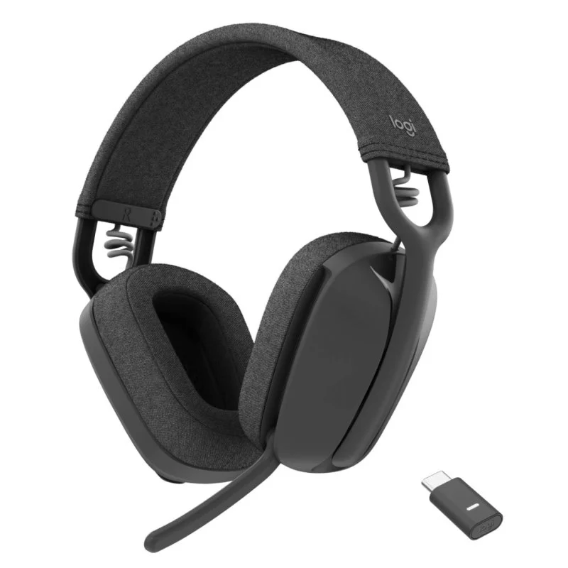 Detalle de Logitech Zone Vibe Auriculares Inalámbricos Grafito Versión Teams