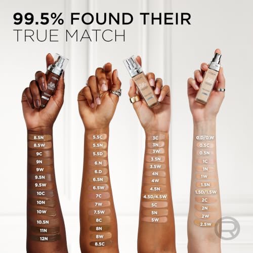 Detalle 2 de L'Oréal Paris True Match Foundation SPF16 in 2N Vanilla, 30ml