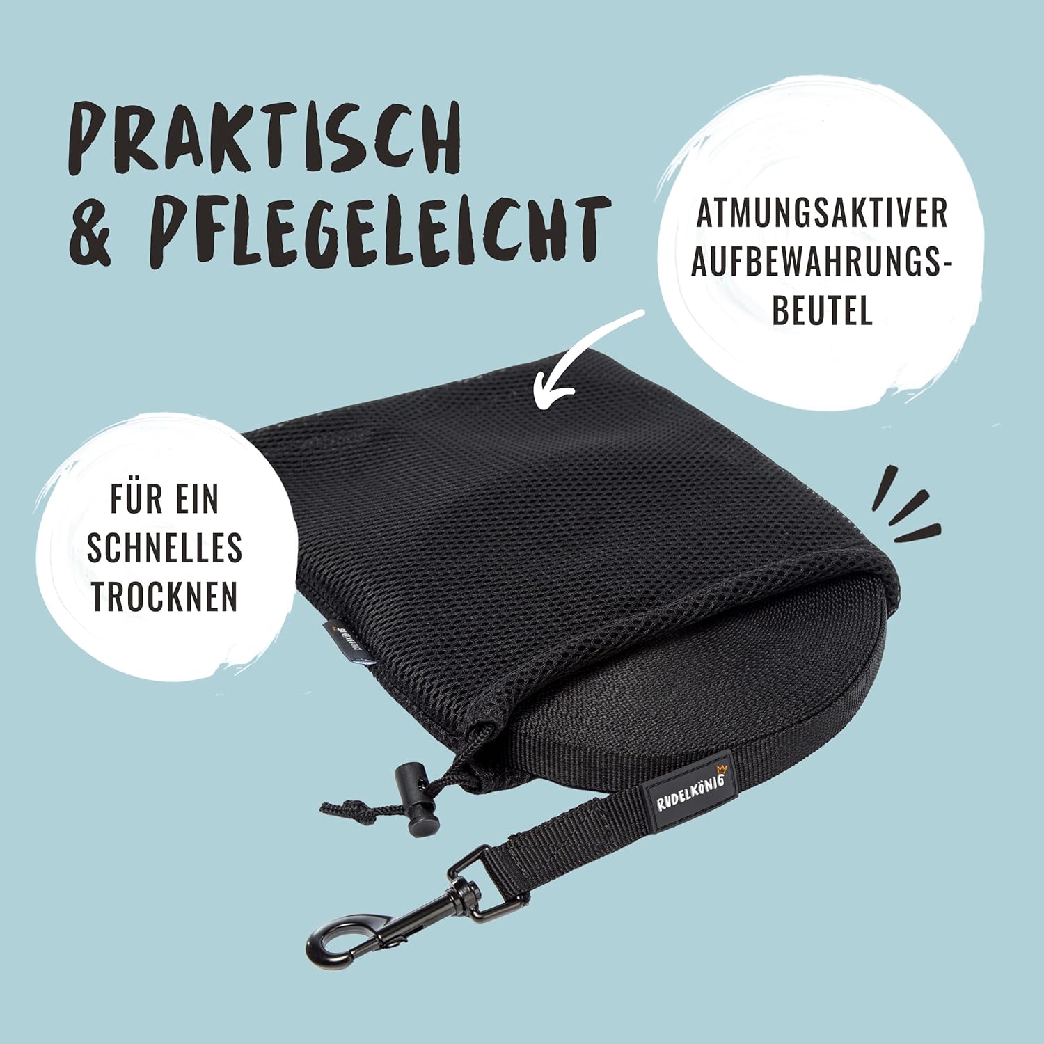 Thumbnail 3 de Rudelkönig Schleppleine 10m für Hunde