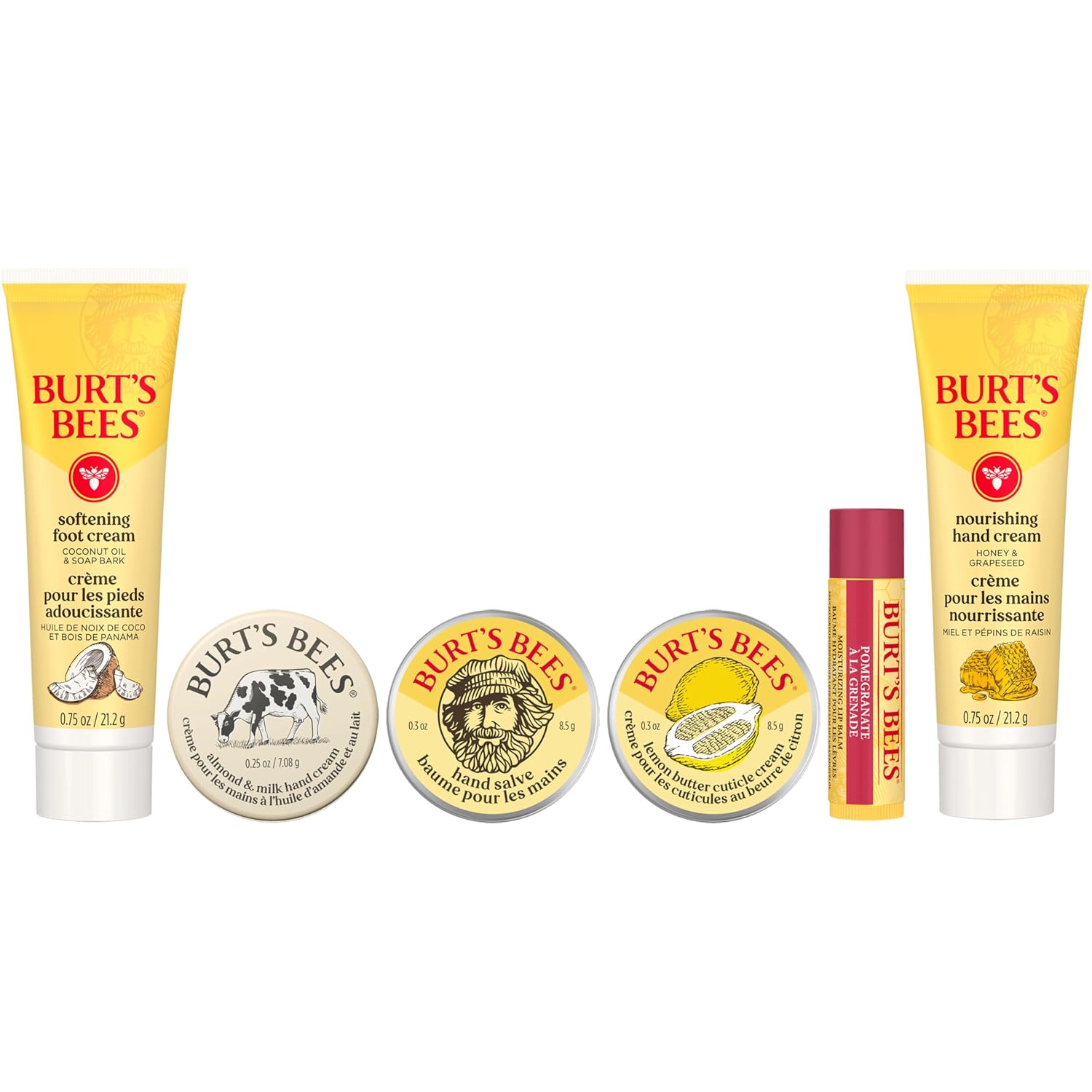 Detalle 2 de Burt's Bees Tips and Toes Kit 6-piece travel set