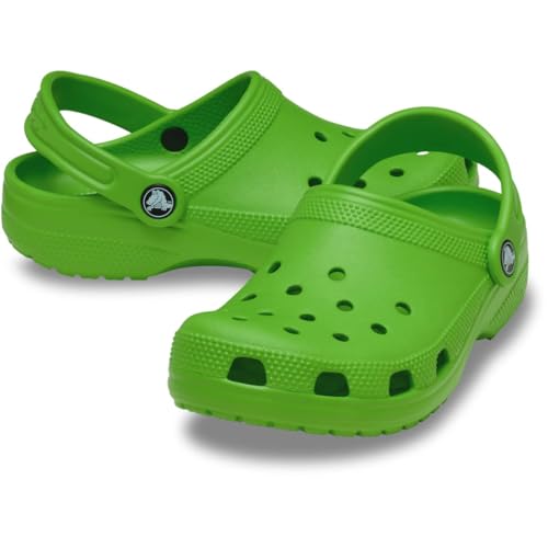 Detalle de Crocs Unisex Kids Classic Clog K in Green, Size 3 UK