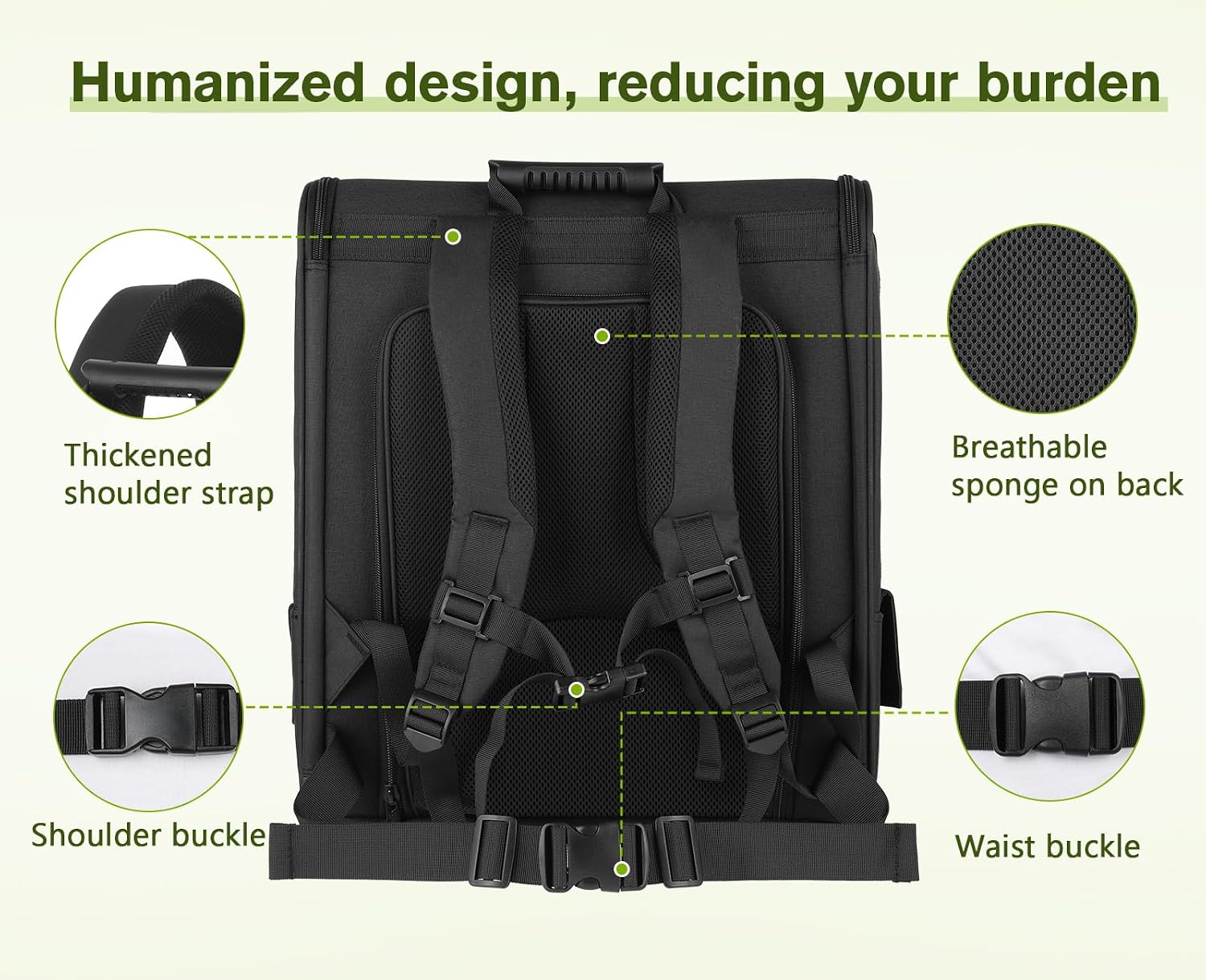 Thumbnail 6 de Pecute cat carrier dog backpack L