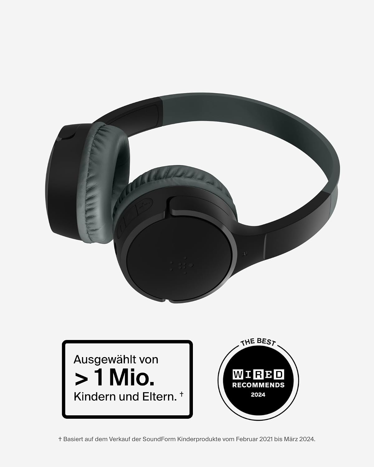 Thumbnail 1 de Belkin SoundForm Mini Kinderkopfhörer 30 Std.