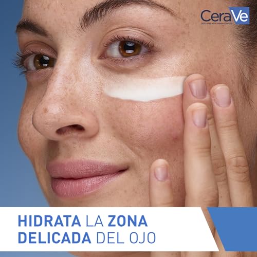 Detalle de CeraVe Crema Reparadora Contorno de Ojos (14 ml) – para todo tipo de pieles