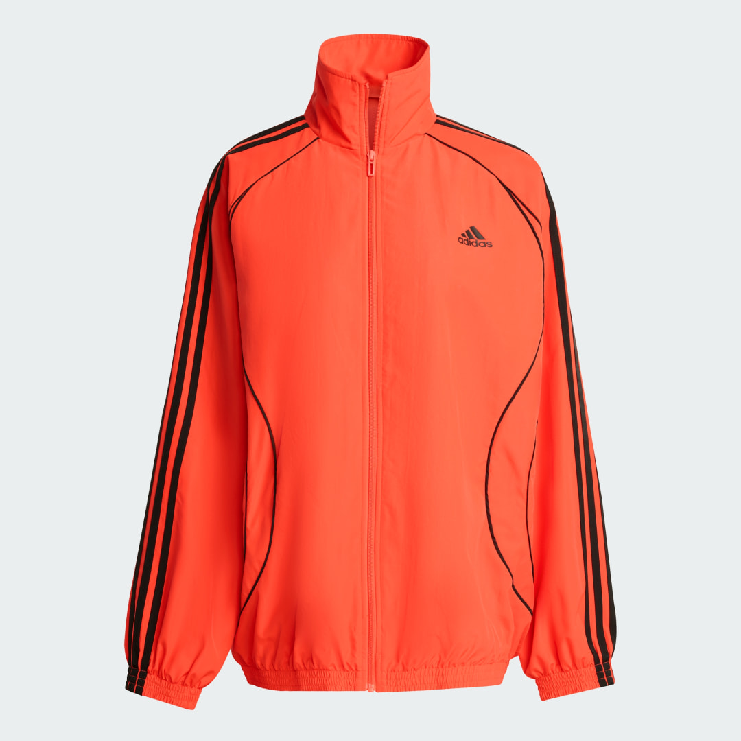 Detalle 2 de Chaqueta deportiva holgada Teamgeist Adicolor de Adidas