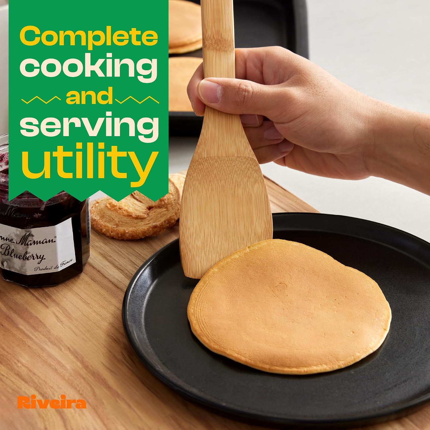 Detalle de Riveira Bamboo Cooking Spoons 6-piece 🍴