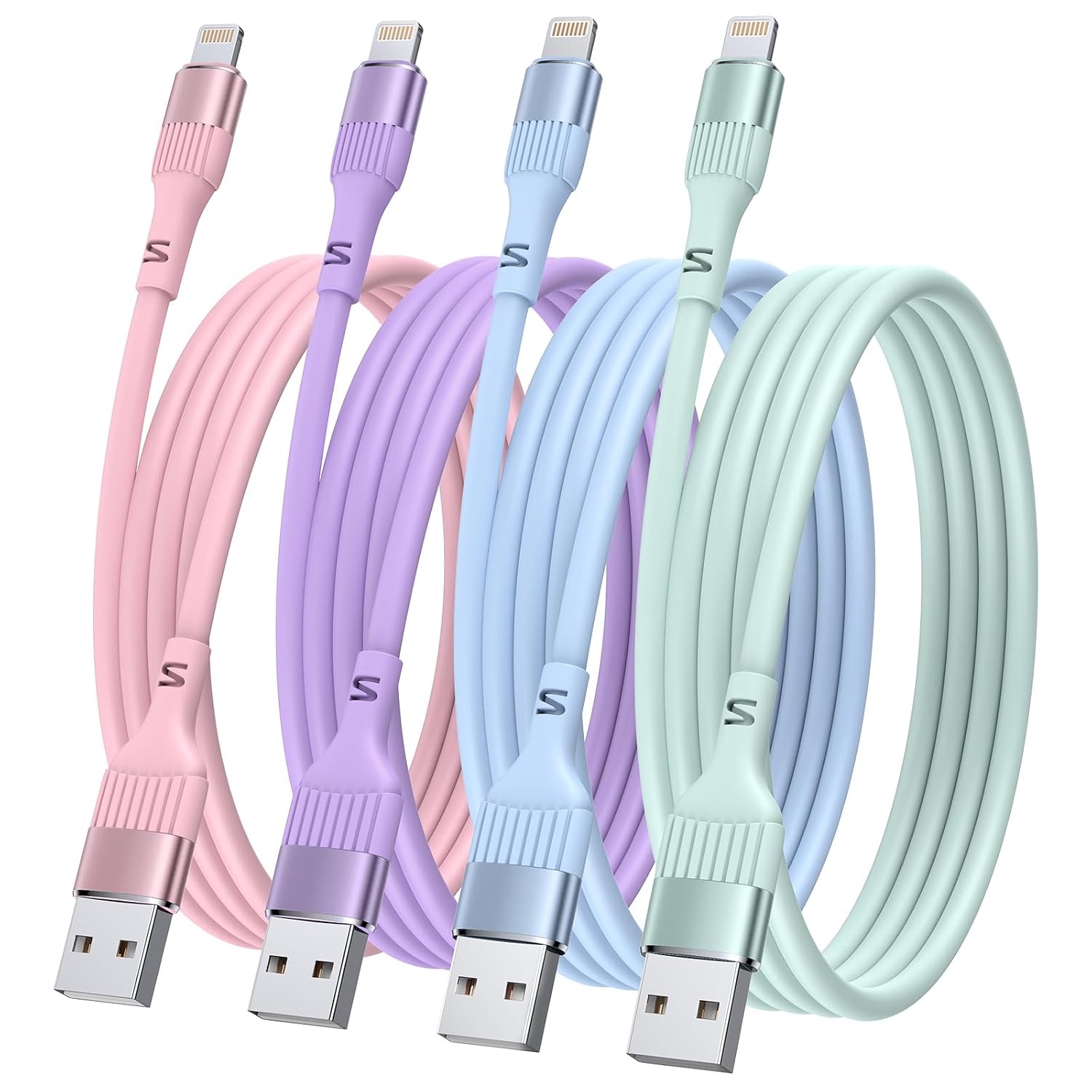 Imagen de Ankoda iPhone Charger Cable 4Pack 3ft en OfertitasTOP