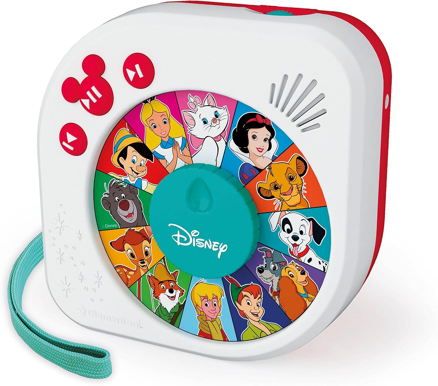 Detalle 2 de Clementoni Il Était Une Fois – Les Classiques Disney pour Enfants (3 ans+), conteur audio avec haut-parleur intégré