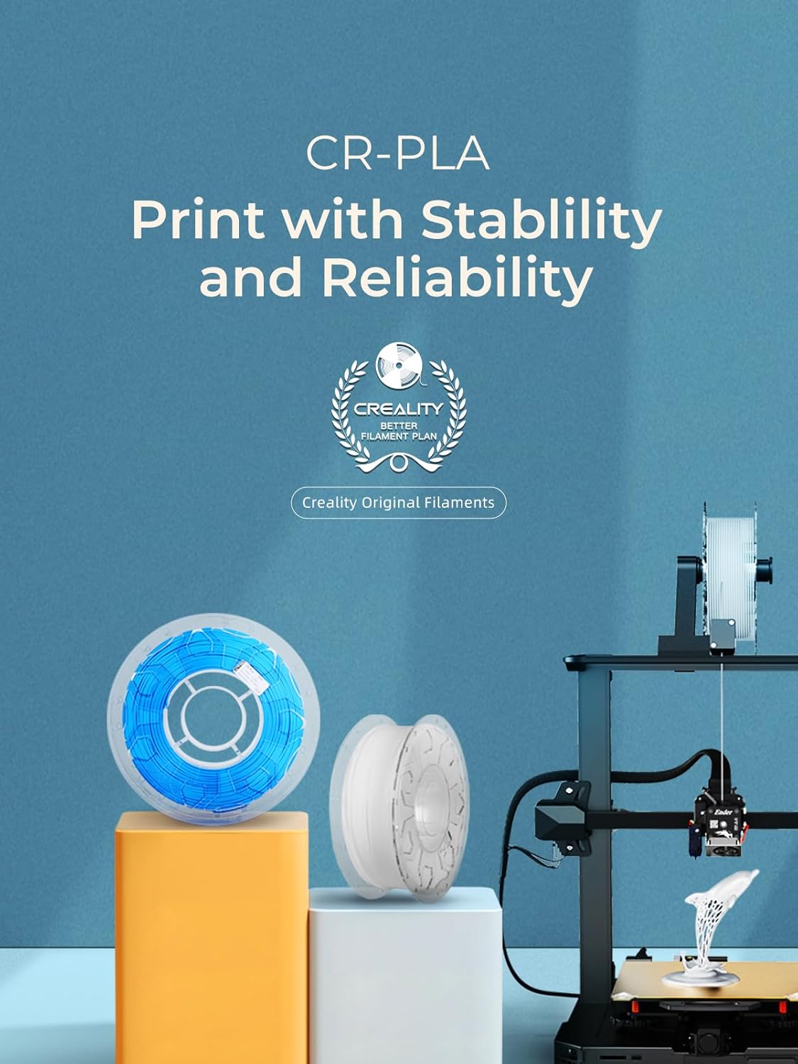 Detalle 2 de Creality PLA 1.75mm Filament, 1kg ⚙