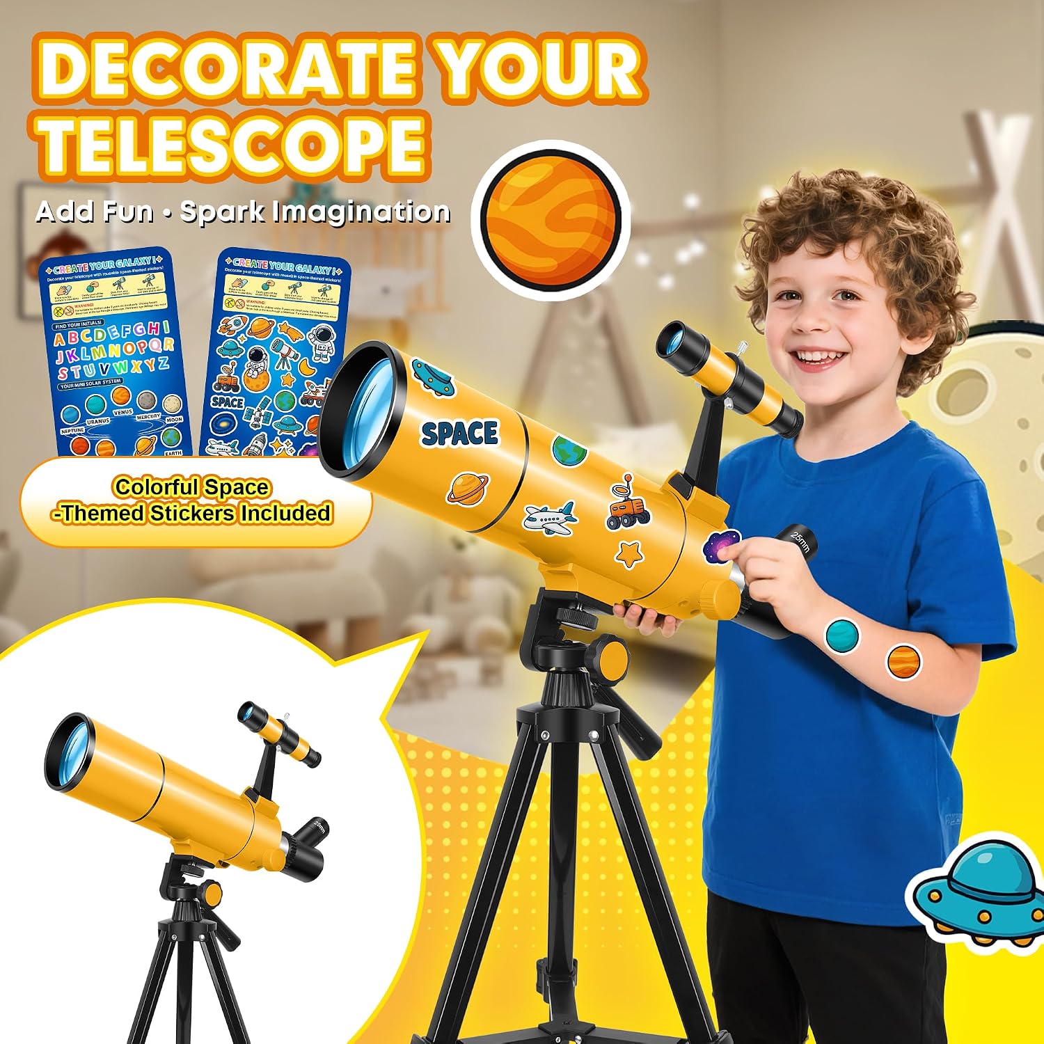 Thumbnail 3 de HUGERSTAR 80/500 Telescopio rifrattore 80mm