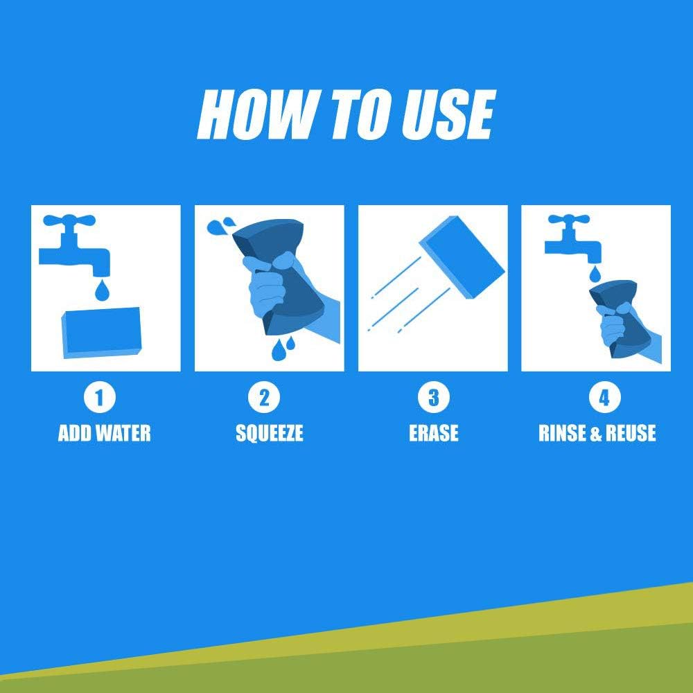 Thumbnail 5 de 18Pack Magic Eraser Sponge for Cleaning: Extra Durable, 2X Stronger Power, Just Add Water