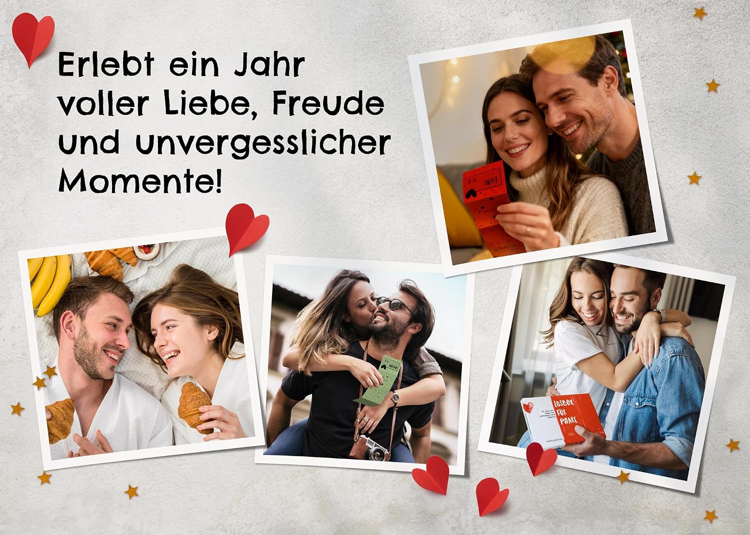 Detalle 2 de Herzmeister Geschenk für Paare 50 Ideen